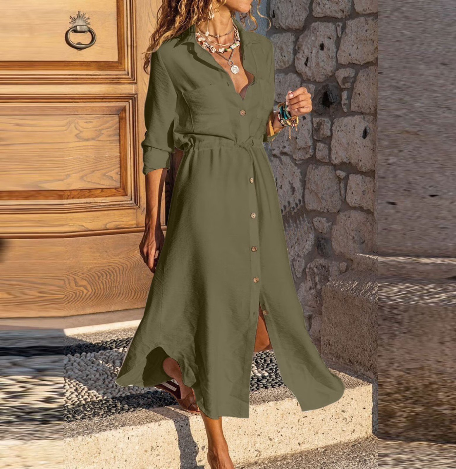 Casual Linen Maxi Dresses