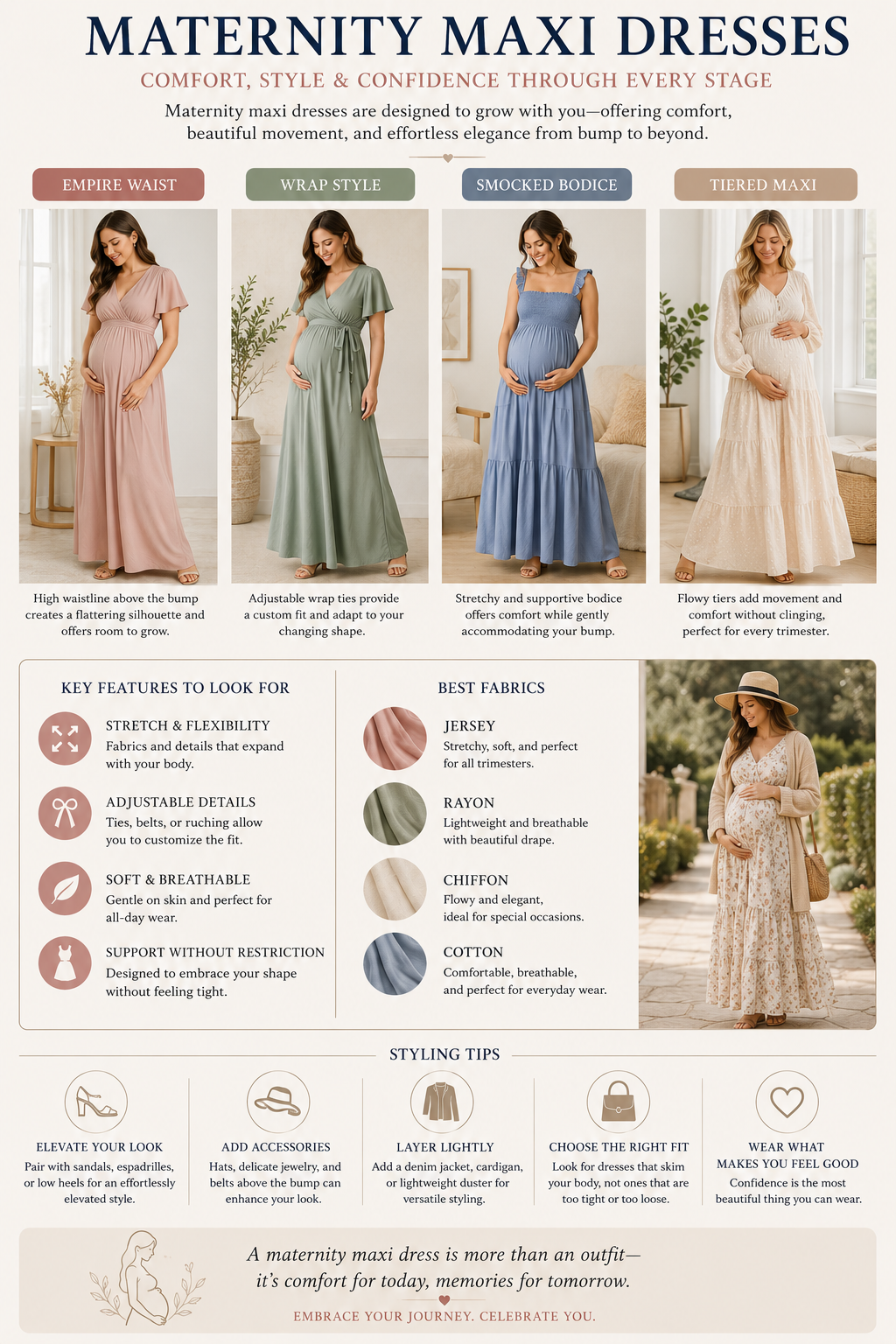 maternity maxi dresses
