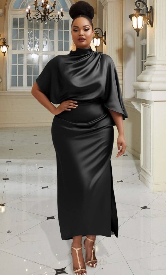Party Satin Maxi Dresses