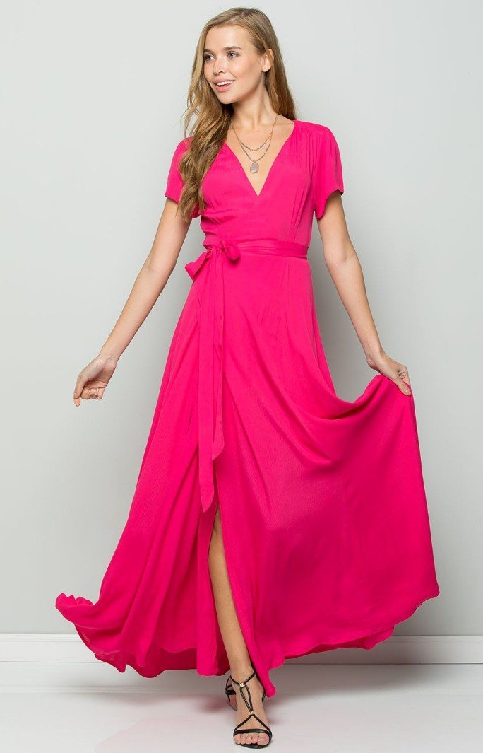 Wrap Maxi Dresses