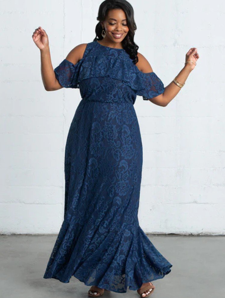 curvy maxi dresses