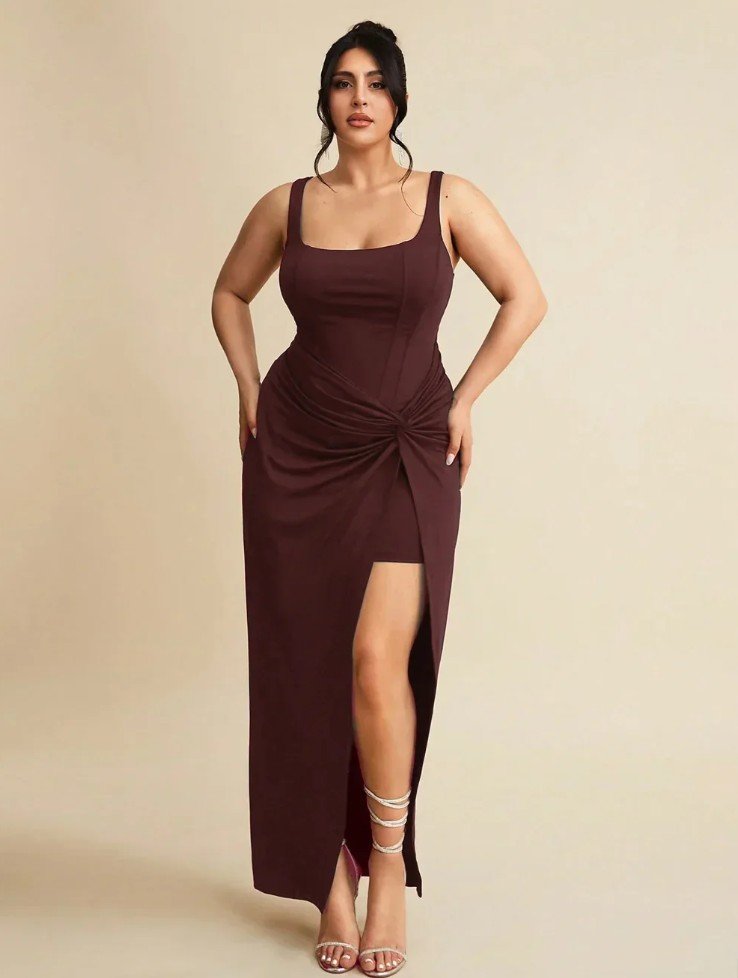 curvy maxi dresses