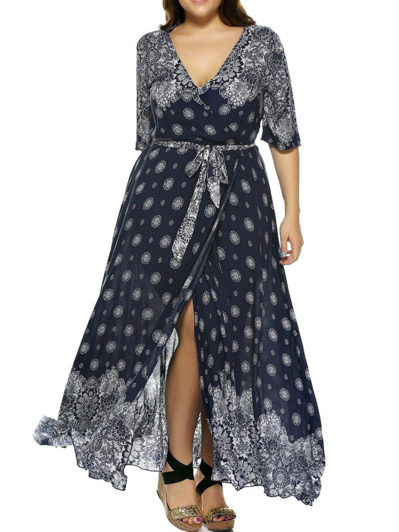 flowy plus size dress