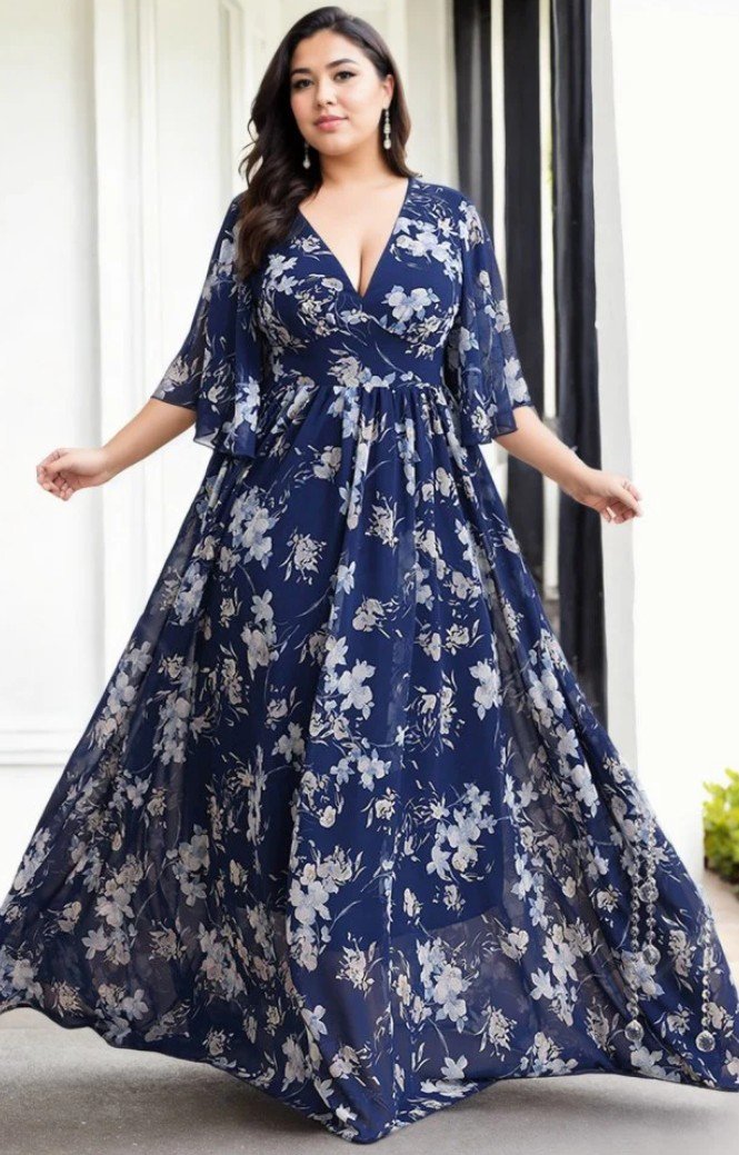maxi dresses for plus size women